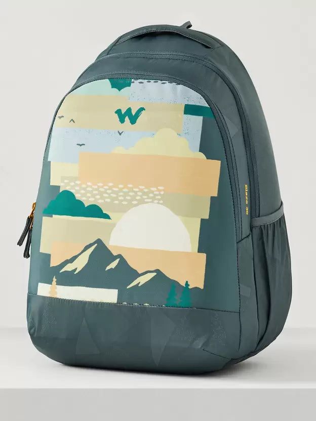 Wildcraft Blaze Laptop Backpack 35 L - Dark Forest Nature