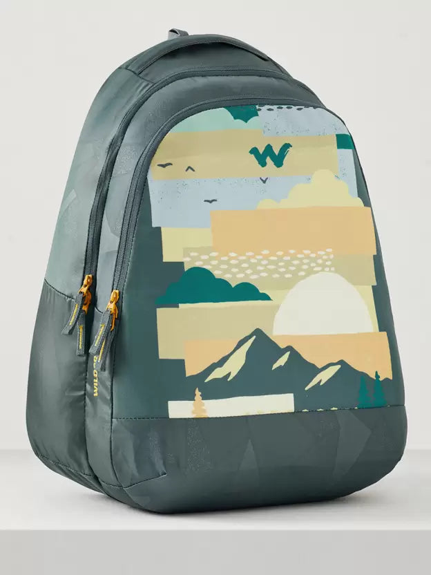 Wildcraft Blaze Laptop Backpack 35 L - Dark Forest Nature