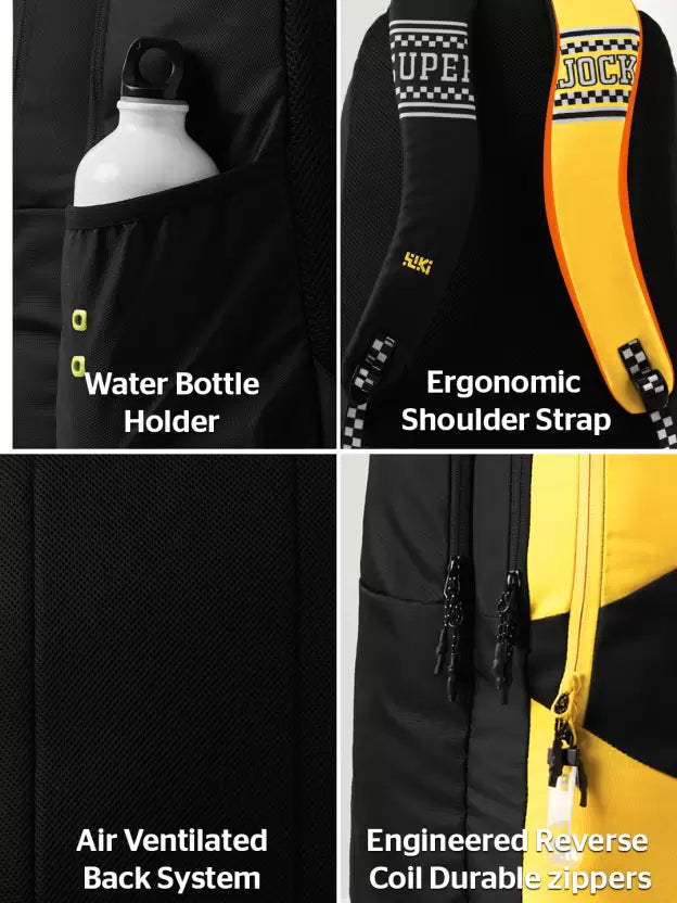 WIKI 5 Backpack 39.5 L - Yellow Superjock