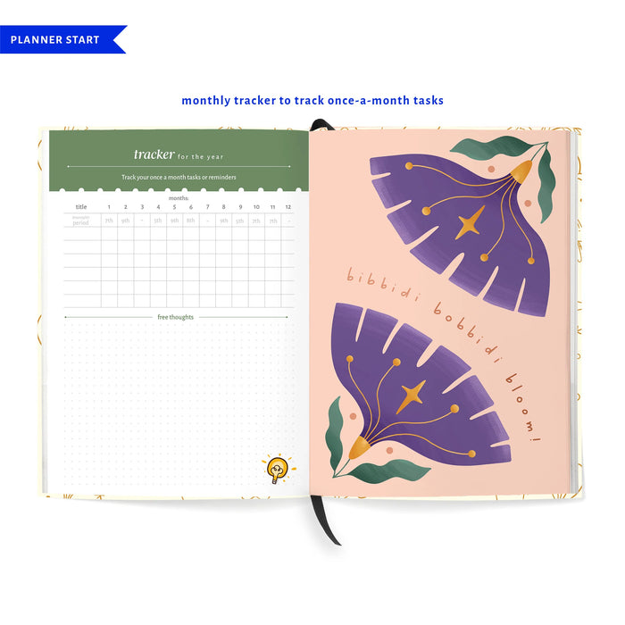 PIKO Undated Planner ( Floral Day )
