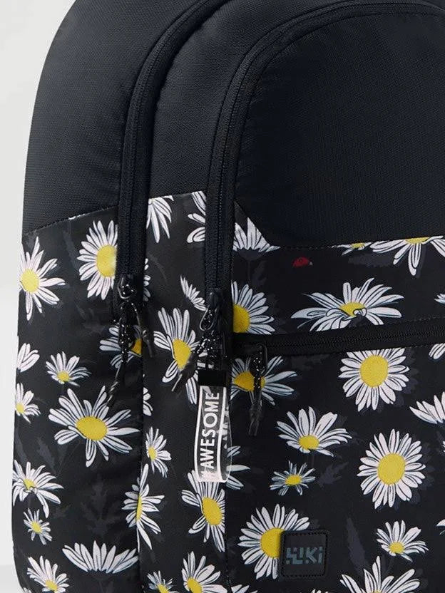 WIKI GIRL Backpack PLUS 21.5L - Daisy Black