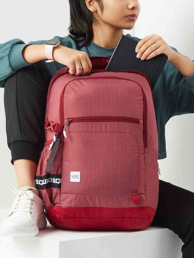 WIKI Squad 1 Backpack 30.5L - Grid Red