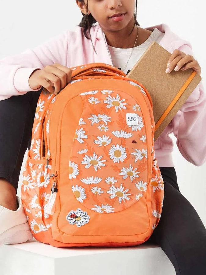 WIKI GIRL 3 Backpack 31 L - Daisy Orange