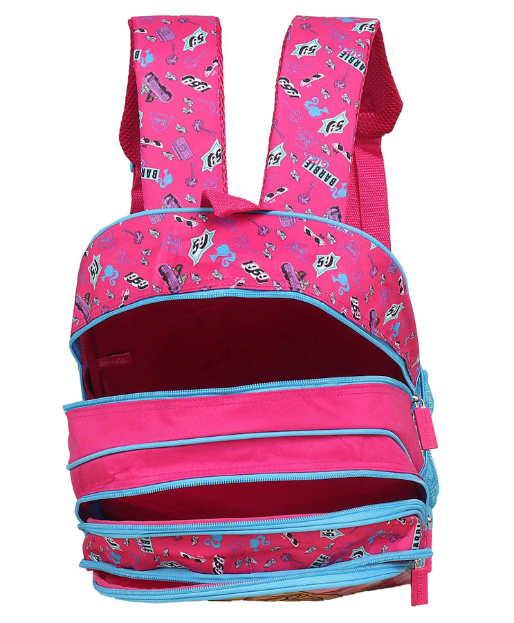 striders-barbie-inspired-14-inch-school-bag-(ST-BBBS06)-open