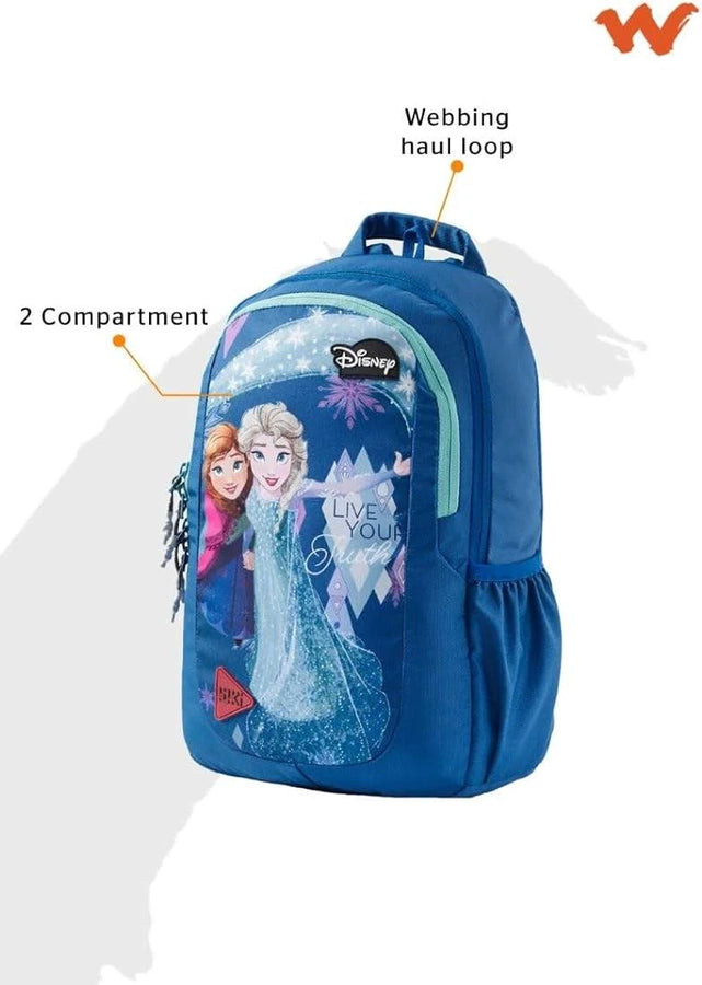 WIKI Champ 2 Disney Backpack 16 L - Frozen Dark Blue