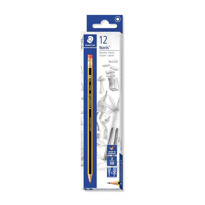 Staedtler Noris 2HB Pencil Pack of 12 — Mango
