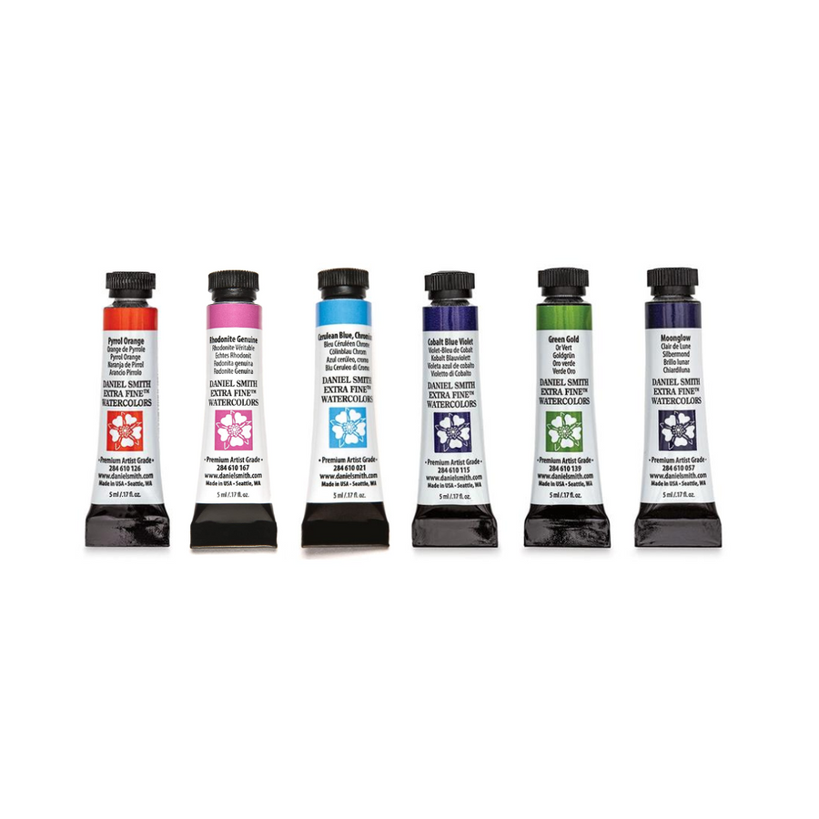 Daniel Smith - Stella Canfield's Master Artist Set II of Watercolor Tubes (6x5ml)