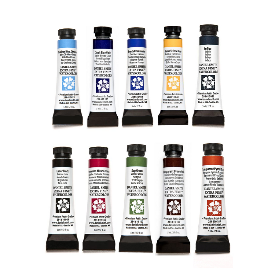 Daniel Smith - Paul Wang's Colour Play Lab Set of Watercolor Tubes (10x5ml)