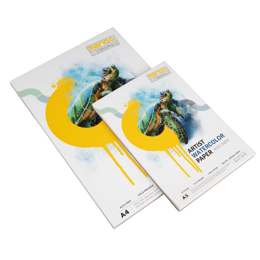 Mango Originals - Artist Watercolour Paper (300 GSM)