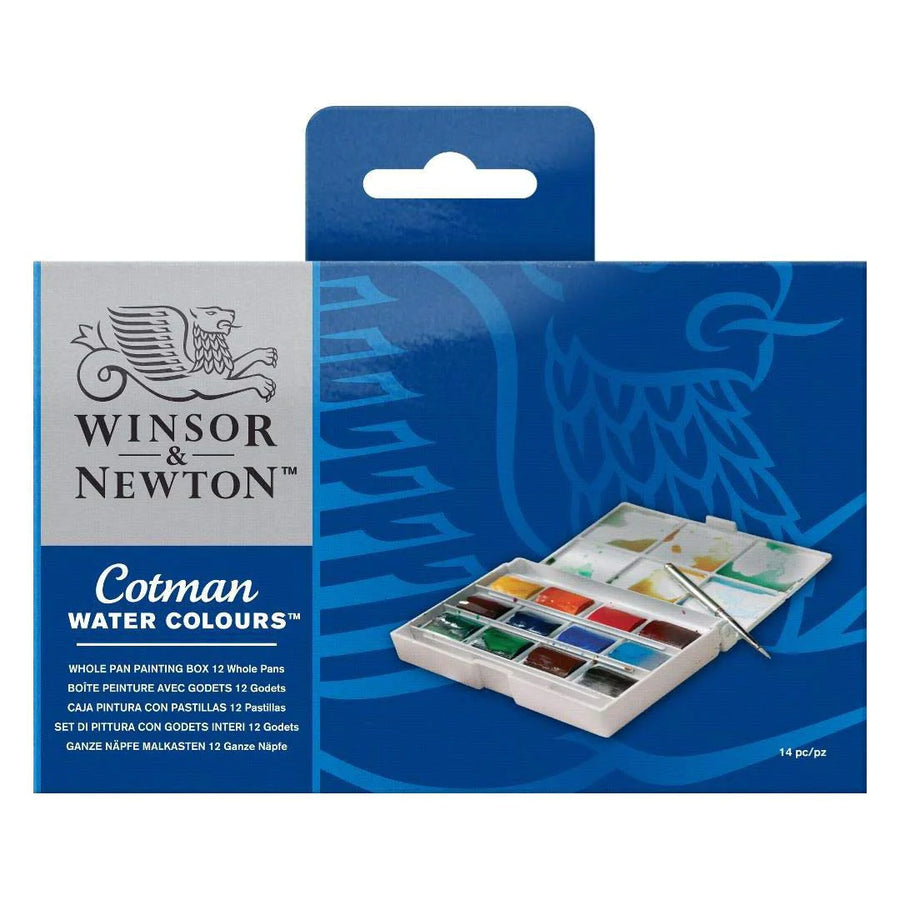 Winsor & Newton Cotman Water Colours (Set Of 12)