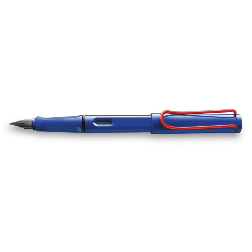 lamy-014-safari-fountain-pen-blue-and-red-side-view