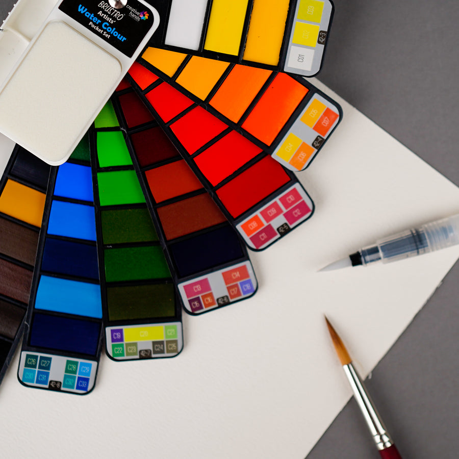 Brustro Artists’ Water Colour Pocket Set