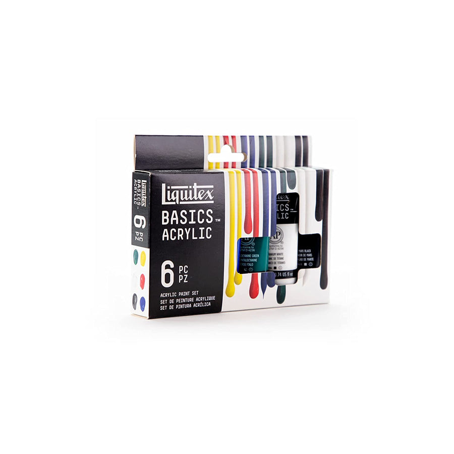 Liquitex - Basics Acrylic Paint Tubes Set (22ml)