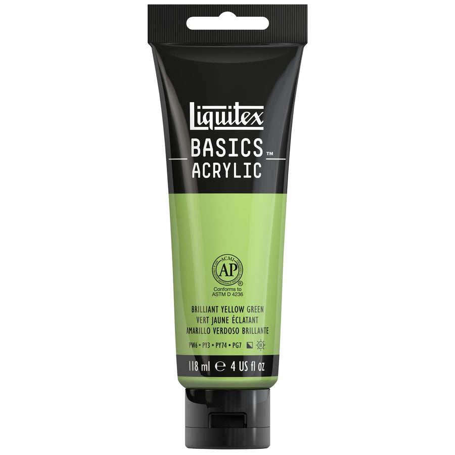 iiquitex-basic-acrylic-colour-tube-118ml-brilliant-yellow-green-front-view