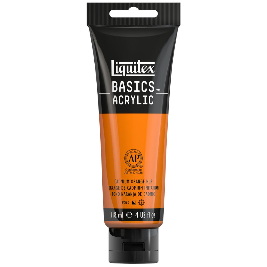 iiquitex-basic-acrylic-colour-tube-118ml-cadmium-orange-hue-front-view