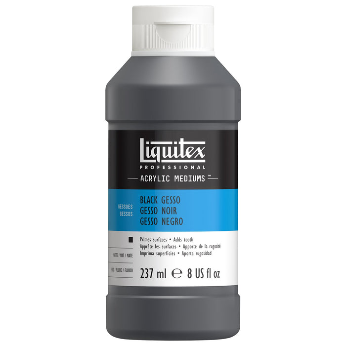 Liquitex - Professional Black Colored Gesso (237ml)