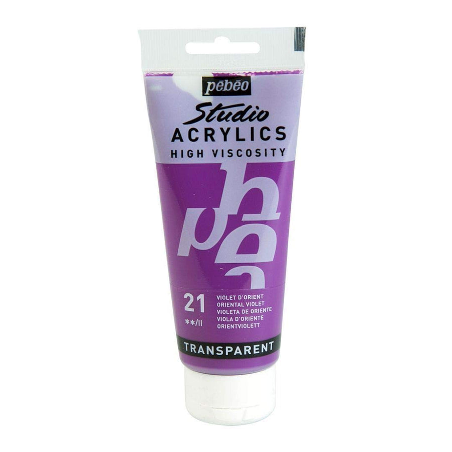 Pebeo Studio Acrylic High Viscosity - 100 ml Tube