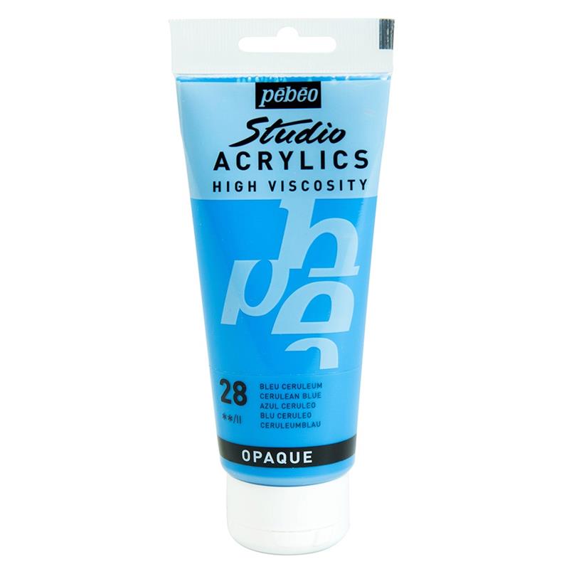 Pebeo Studio Acrylic High Viscosity - 100 ml Tube