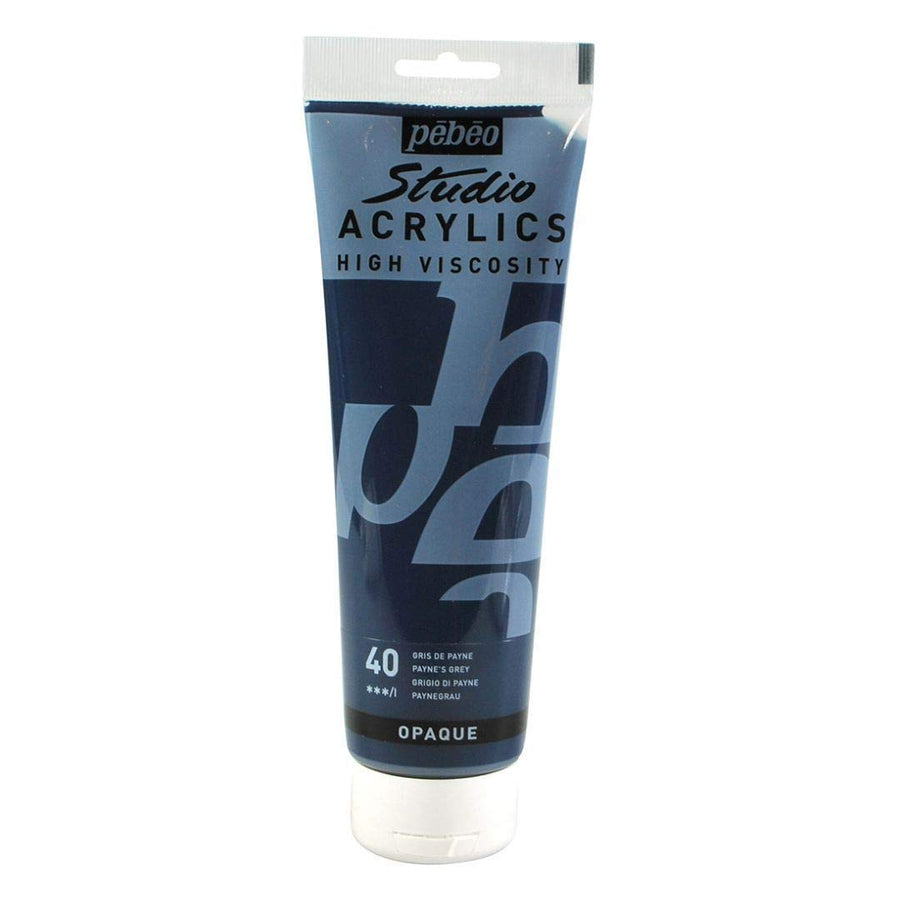 Pebeo Studio Acrylic High Viscosity - 100 ml Tube