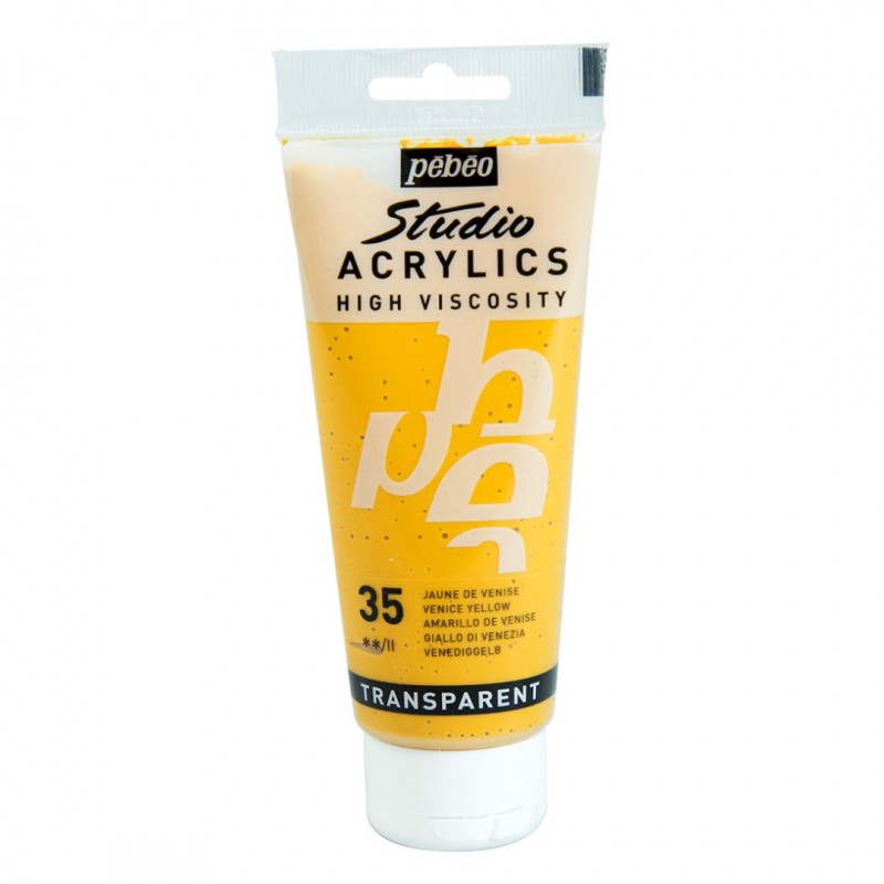 Pebeo Studio Acrylic High Viscosity - 100 ml Tube