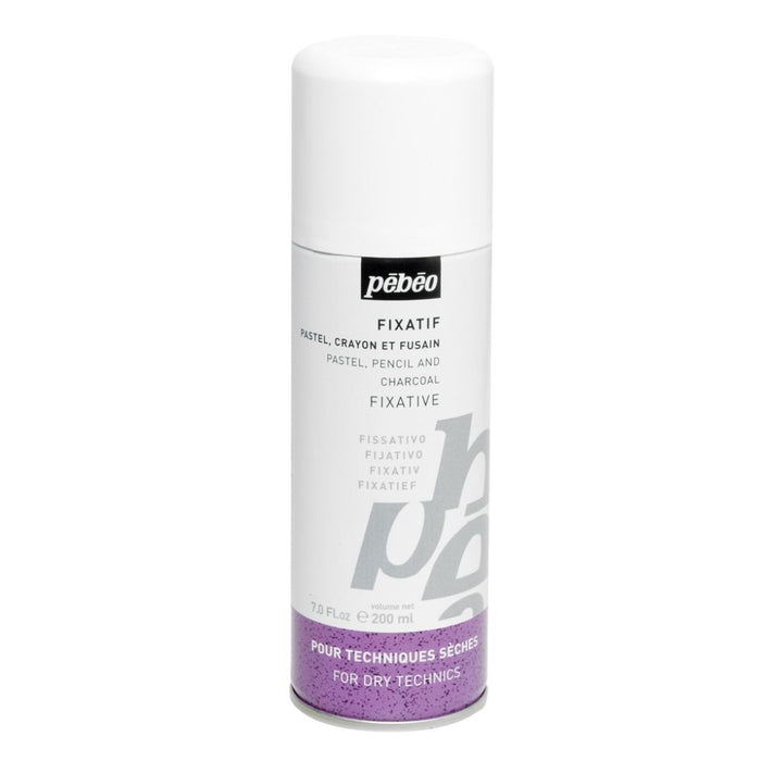 Pebeo Extra Fine Pastel, Pencil and Charcoal Fixative - 200ml