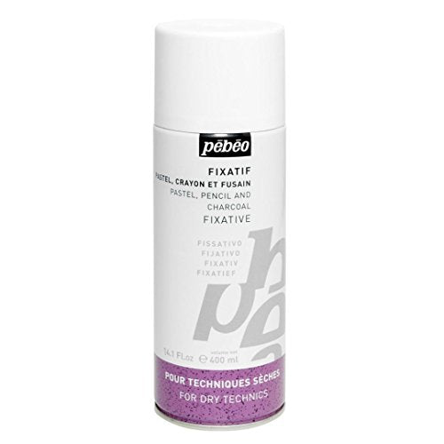 Pebeo Extra Fine Pastel, Pencil and Charcoal Fixative - 400ml