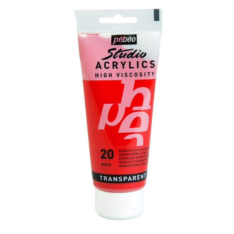 Pebeo Studio Acrylic High Viscosity - 100 ml Tube