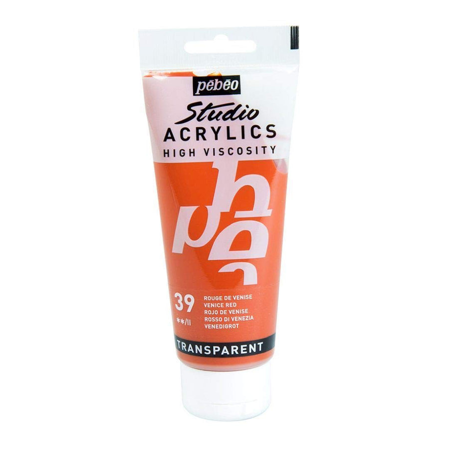 Pebeo Studio Acrylic High Viscosity - 100 ml Tube