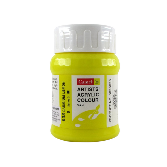 Camel - Artists' Acrylic Colour Jar (500ml)