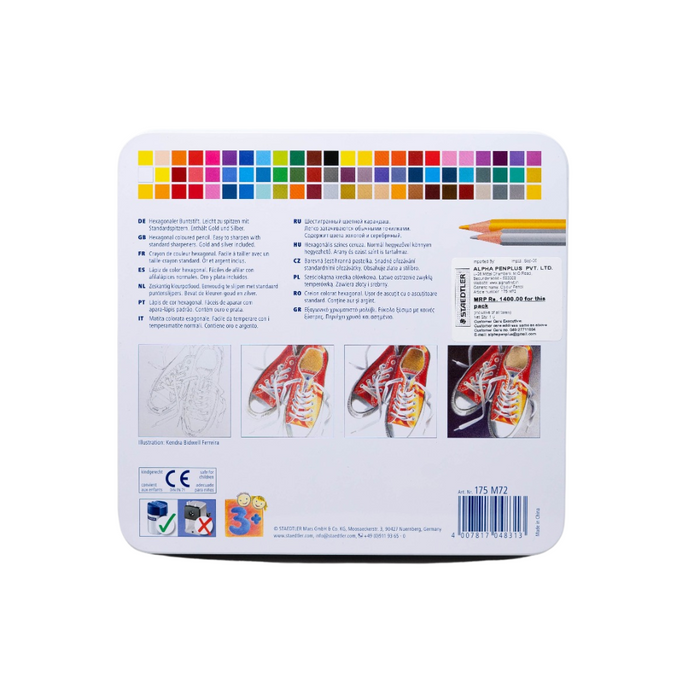 Staedtler - Set of 72 Coloured Pencils