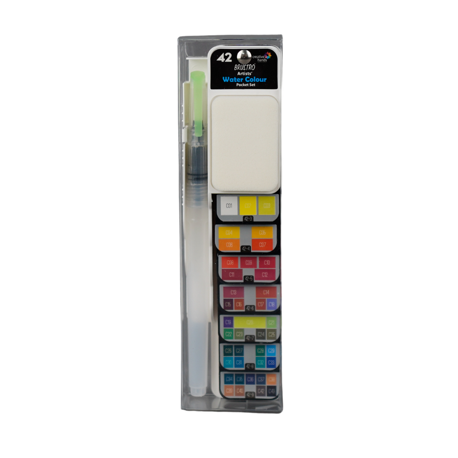 Brustro Artists’ Water Colour Pocket Set