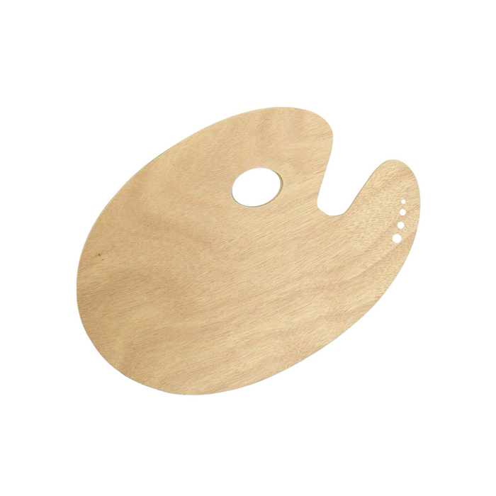 Acrylic Palette Oval (8x14 inches) — Mango