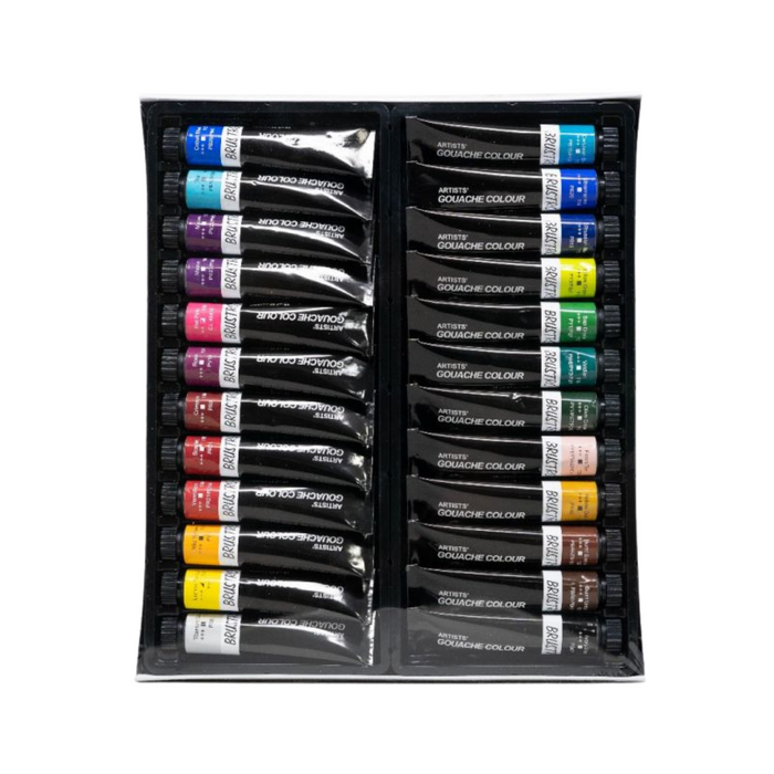 Brustro Artists' Gouache Colour - Set of 24