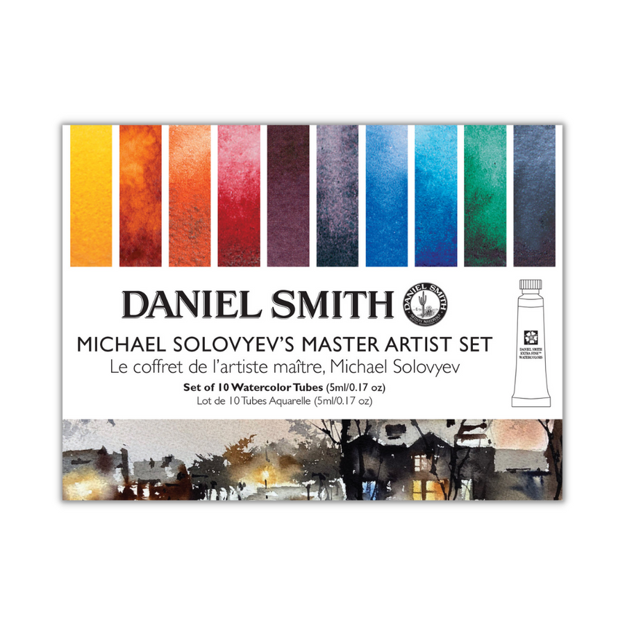Daniel Smith - Michael Solovyev's Master Artist Set of Watercolor Tubes (10x5ml)